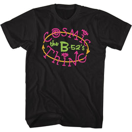 THE B52S COSMIC THING S T-Shirt in Black