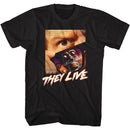 THEY LIVE POSTER S T-Shirt in Black