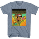 THIS IS FINE CHRISTMAS S T-Shirt in Indigo Heather