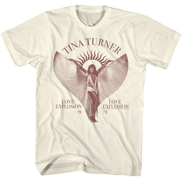 TINA TURNER LOVE EXPLOSION S T-Shirt in Natural