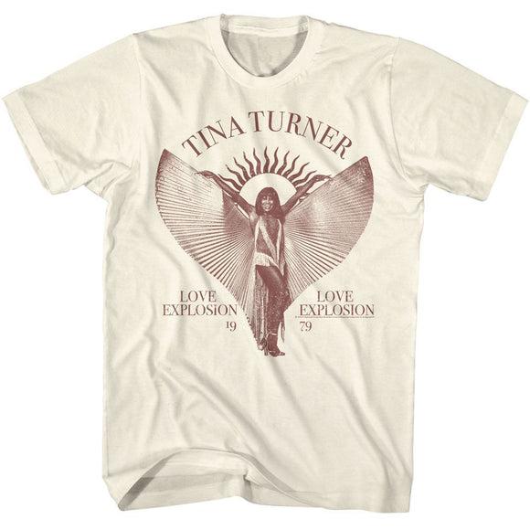 TINA TURNER LOVE EXPLOSION S T-Shirt in Natural