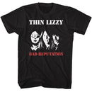THIN LIZZY BAD REPUTATION S T-Shirt in Black
