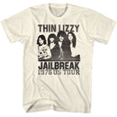 THIN LIZZY JAILBREAK S T-Shirt in Natural