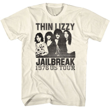 THIN LIZZY JAILBREAK S T-Shirt in Natural