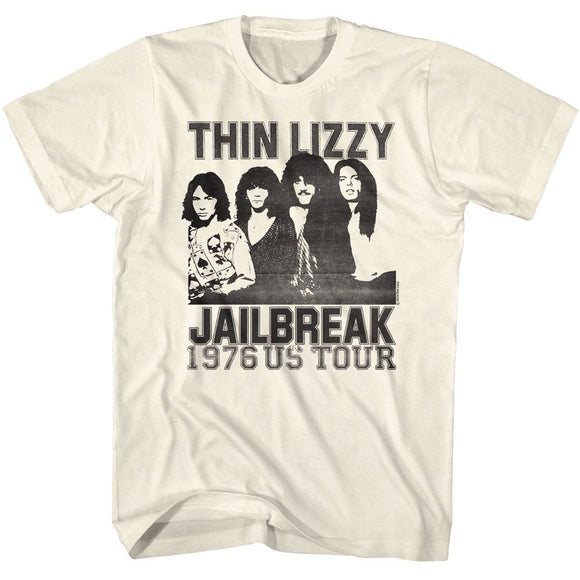 THIN LIZZY JAILBREAK S T-Shirt in Natural