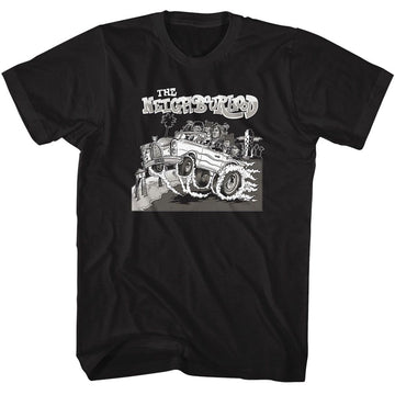 THE NEIGHBOURHOOD SWEATER WEATHER S T-Shirt in Black