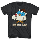 TOOTSIE ROLL MANYLICKS S T-Shirt in Black Heather