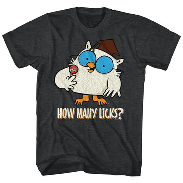 TOOTSIE ROLL MANYLICKS S T-Shirt in Black Heather