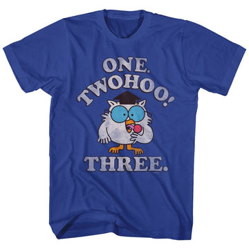 TOOTSIE ROLL TWOHOO S T-Shirt in Royal