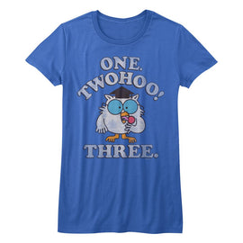 TOOTSIE ROLL TWOHOO LADIES S T-Shirt in Royal