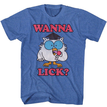 TOOTSIE ROLL ERRDAYIMLICKIN S T-Shirt in Royal Heather