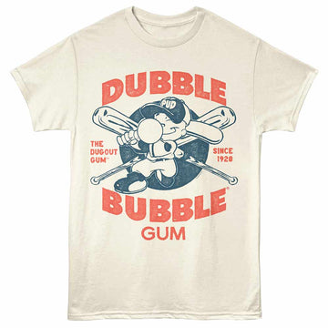 Tootsie Roll Dugout Gum Natural Adult T-Shirt