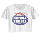 TOOTSIE ROLL DUBBLE BUBBLE GUM LADIES FESTIVAL CALI S T-Shirt in White