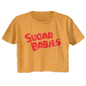 TOOTSIE ROLL SUGAR BABIES LADIES FESTIVAL CALI S T-Shirt in Antique GOLD