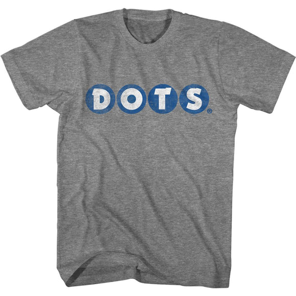 TOOTSIE ROLL DOTS S T-Shirt in Graphite Heather
