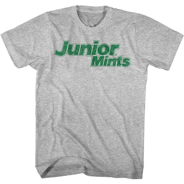 TOOTSIE ROLL JUNIOR MINTS LOGO S T-Shirt in GRAY Heather