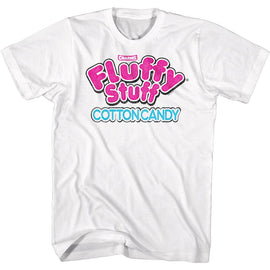 TOOTSIE ROLL FLUFFLY STUFF LOGO S T-Shirt in White