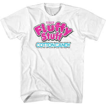 TOOTSIE ROLL FLUFFLY STUFF LOGO S T-Shirt in White
