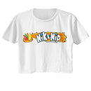 TOOTSIE ROLL NIKLNIP LOGO LADIES FESTIVAL CALI S T-Shirt in White