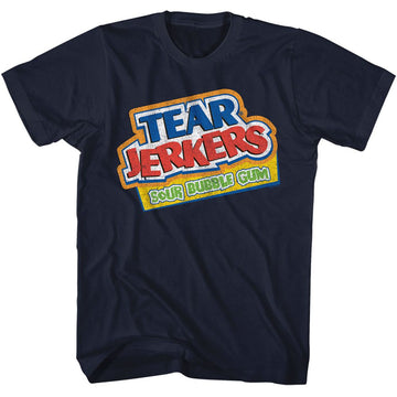 TOOTSIE ROLL TEAR JERKERS LOGO S T-Shirt in NAVY