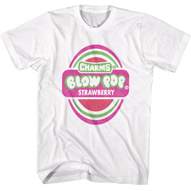 TOOTSIE ROLL STRAWBERRY BLOW POP S T-Shirt in White