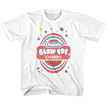 TOOTSIE ROLL CHERRY WRAPPER ART TODDLER 2T T-Shirt in White
