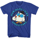 TOOTSIE ROLL MR OWL LICKS S T-Shirt in Royal