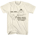 Tootsie Roll Tootsie Roll Mr Owl Adult T-Shirts