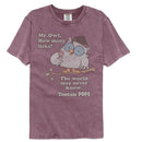 TOOTSIE ROLL TOOTSIE POPS HOW MANY LICKS COMFORT COLOR S T-Shirt in Berry
