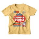 TOOTSIE ROLL DUBBLE BUBBLE 50S TODDLER 2T T-Shirt in Banana
