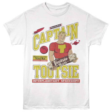 TOOTSIE ROLL CAPTAIN TOOTSIE S T-Shirt in White