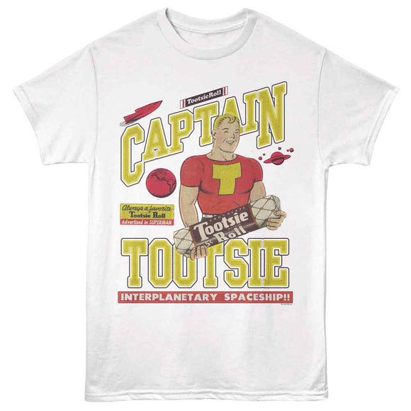 TOOTSIE ROLL CAPTAIN TOOTSIE S T-Shirt in White