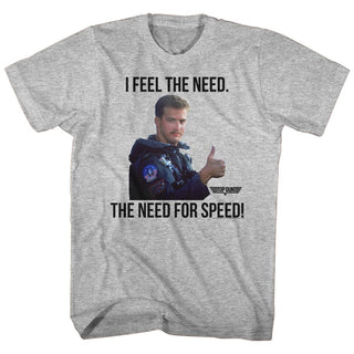 Top Gun Feel The Need Adult T-Shirts