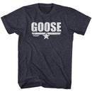 TOP GUN GOOSE S T-Shirt in NAVY Heather