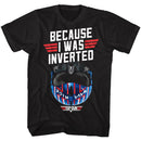TOP GUN INVERTED S T-Shirt in Black