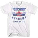 TOP GUN ACADEMY 86 S T-Shirt in White