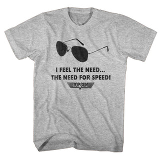 Top Gun Speed Need Adult T-Shirts