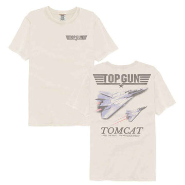 TOP GUN TOMCAT COMFORT COLOR ***F&B*** S T-Shirt in Ivory