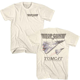 TOP GUN TOMCAT ***F&B*** S T-Shirt in Natural