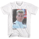 TOP GUN ICEMAN FADE S T-Shirt in White