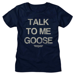 Top Gun Top Gun Talk Goose Ladies T-Shirts