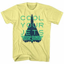 TOP GUN COOL S T-Shirt in Yellow Heather