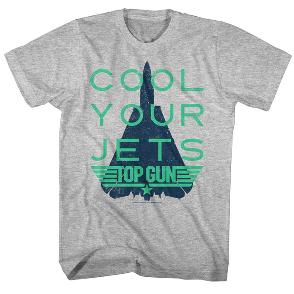 TOP GUN COOL S T-Shirt in GRAY Heather