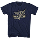 TOP GUN PLANE S T-Shirt in NAVY