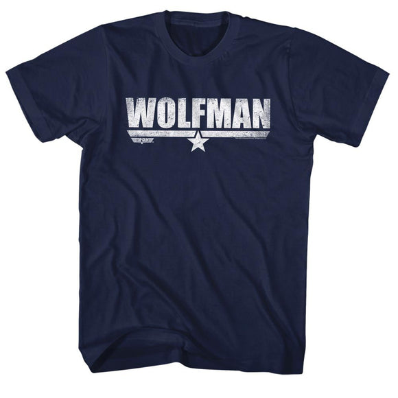 TOP GUN WOLFMAN S T-Shirt in NAVY