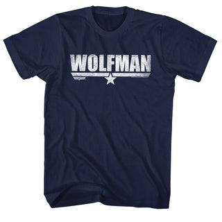 Top Gun Wolfman Adult T-Shirts