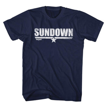 TOP GUN SUNDOWN S T-Shirt in NAVY