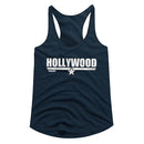 TOP GUN HOLLYWOOD LADIES RACERBACK S T-Shirt in Midnight NAVY