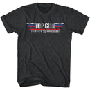 TOP GUN THIRTIETH ANNIVERSARY S T-Shirt in Black Heather