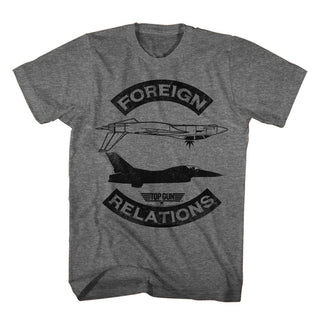 Top Gun Foreign Relations Adult T-Shirts
